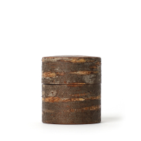 BOÎTE À THÉ NATUREL EN ÉCORCE DE CERISIER
