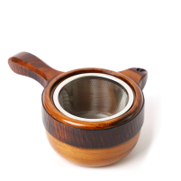 Kyusu Holz Lackiert Tochi Kurinuki