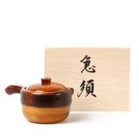 Kyusu Holz Lackiert Tochi Kurinuki