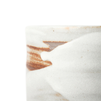 Japanese Clay Teacup Shiro Hake