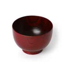 Vaisselle Japonaise En Bois Keyaki Aka-Suri