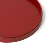WOODEN JAPANESE TEA TRAY MOKUDE (RED)