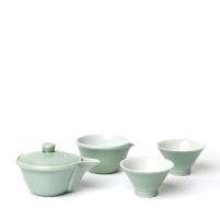 Teetassen Set Japan Asahiyaki Kahin Seiki
