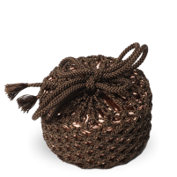 Tea Caddy Kaikado Copper 20g Silk Net Pouch
