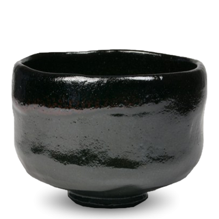 MATCHA BOWL KURO RAKU