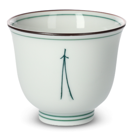 Teacup Japan Porcelain Matsuba Large