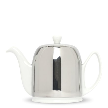 Degrenne Porzellan Teekanne Salam Weiß 6 Tassen