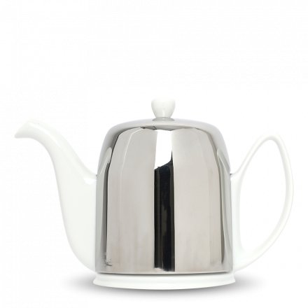 Degrenne Porcelain Teapot Salam White 8 Cups