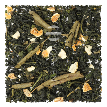 Kamairicha yuzu et feuilles de myrtille sans pesticides
