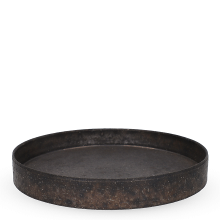 Takashi Endoh Gong Schale 24cm Black