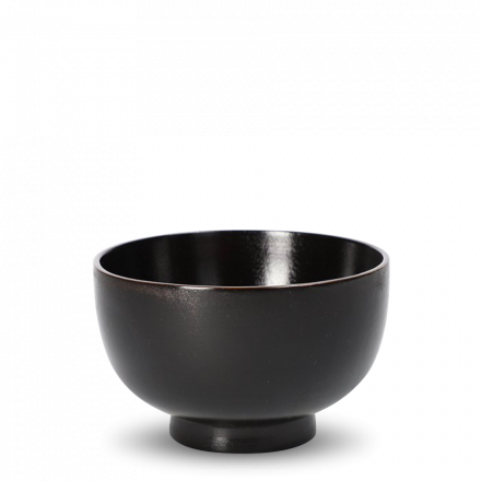Wooden Bowl Kyōgata Black