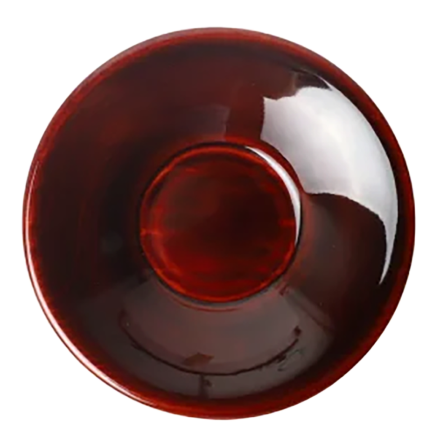 Chataku Urushi Saucer Matsu Damari