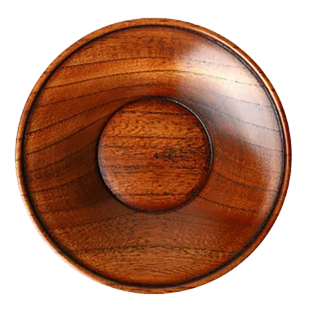 Sous-tasse Chataku Keyaki Fuki Urushi