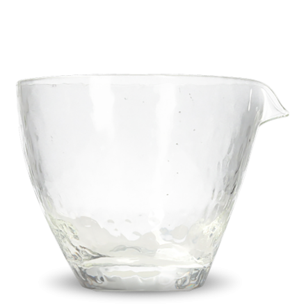 Cha Hai Dekanter Aus Glas, Breite Form, 220ml