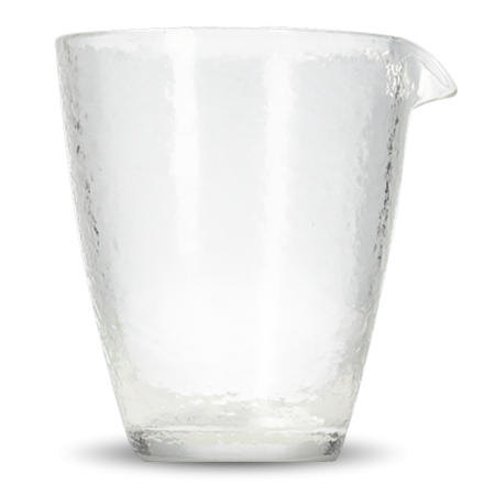 Cha Hai Dekanter Aus Glas, Schmale Form, 230ml