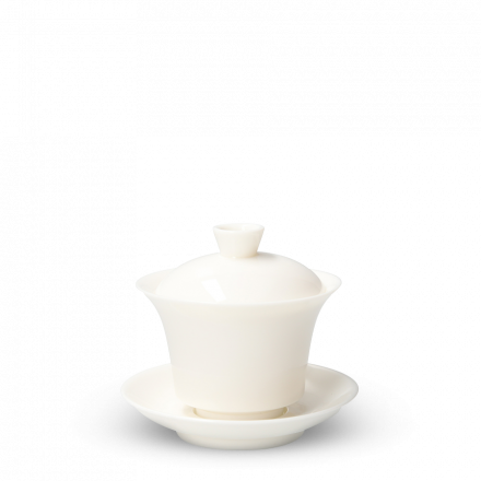 Gaiwan blanc brillant