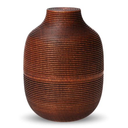 Japanese Wooden Gato Mikio Fuki Karmi Toku Tea Caddy