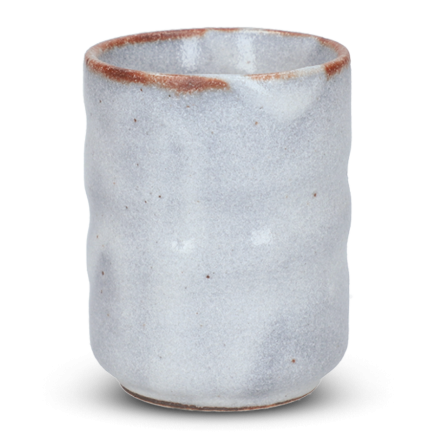 Japanese Clay Teacup Shino Naga
