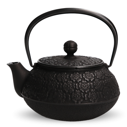Iwachu Tetsu-Kyusu Sakura Schwarz