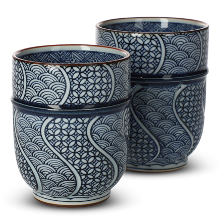 Teacup Pair Arita Jimon-Ori