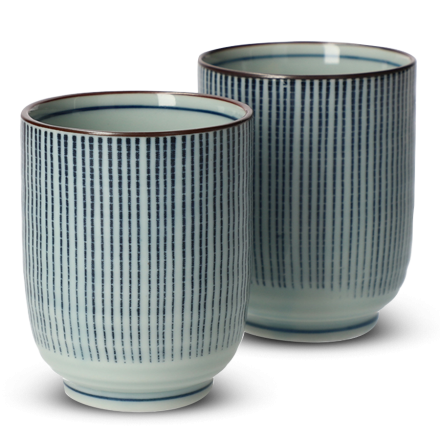 Teacup Pair Mino Jukusa