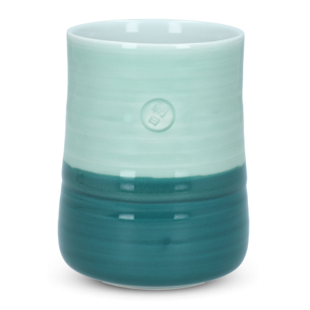 Teacup Asahiyaki Celadon x Blue Green Tall