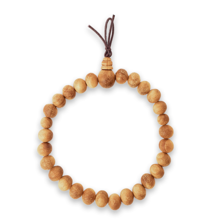 Sandelholz Gebetsperlen Armband L