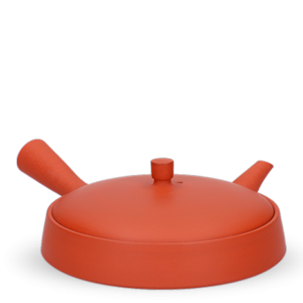 Kyusu Tokoname Jinshu Hira Rot L