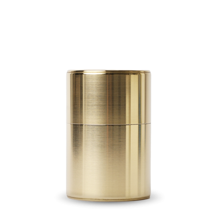 Tea Caddy Kaikado Brass 100g