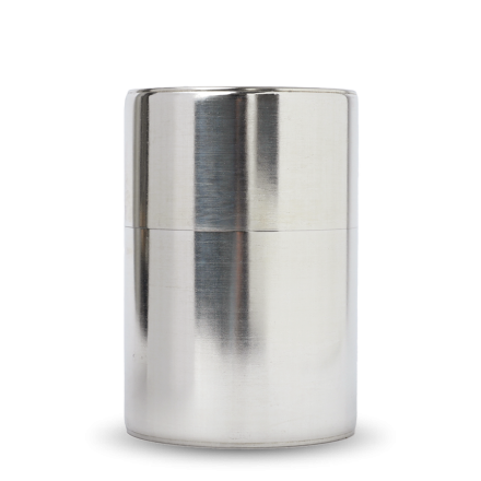 Tea Caddy Kaikado Tinplate Push Down Lid 200g