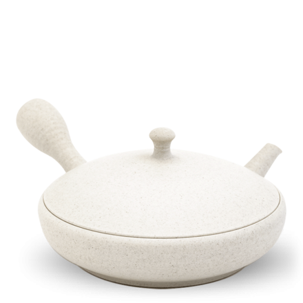 Kyusu Tokoname Junzo Maekawa Shiro blanc