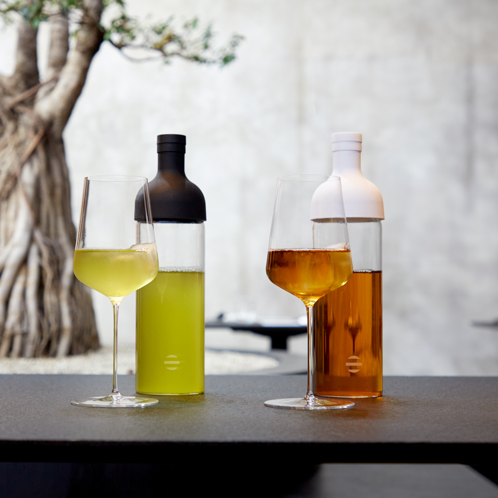 Blomus Tea-Jay Préparateur à Thé Glacé 800ml - Acier Inoxydable Et Verre - Design Moderne