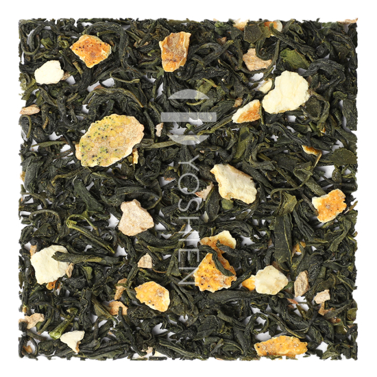 Kamairicha Yuzu Gingembre